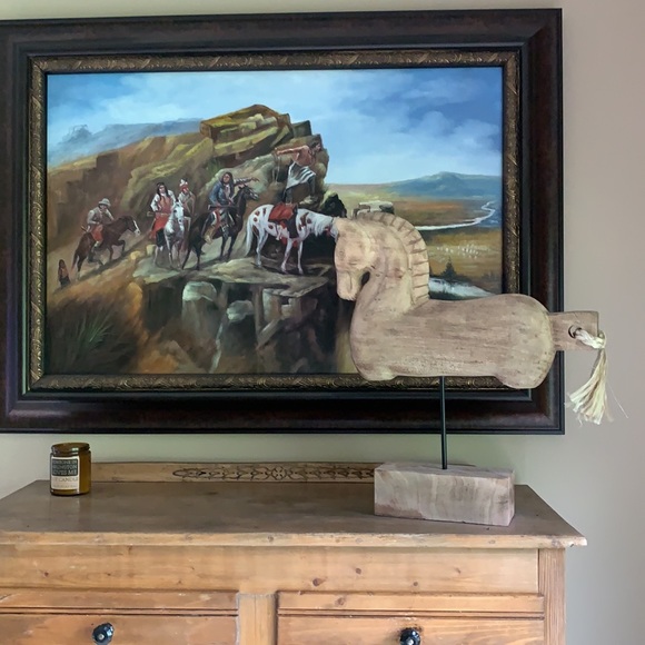 Vida Cultura Wood Horse Decor - Picture 3 of 11